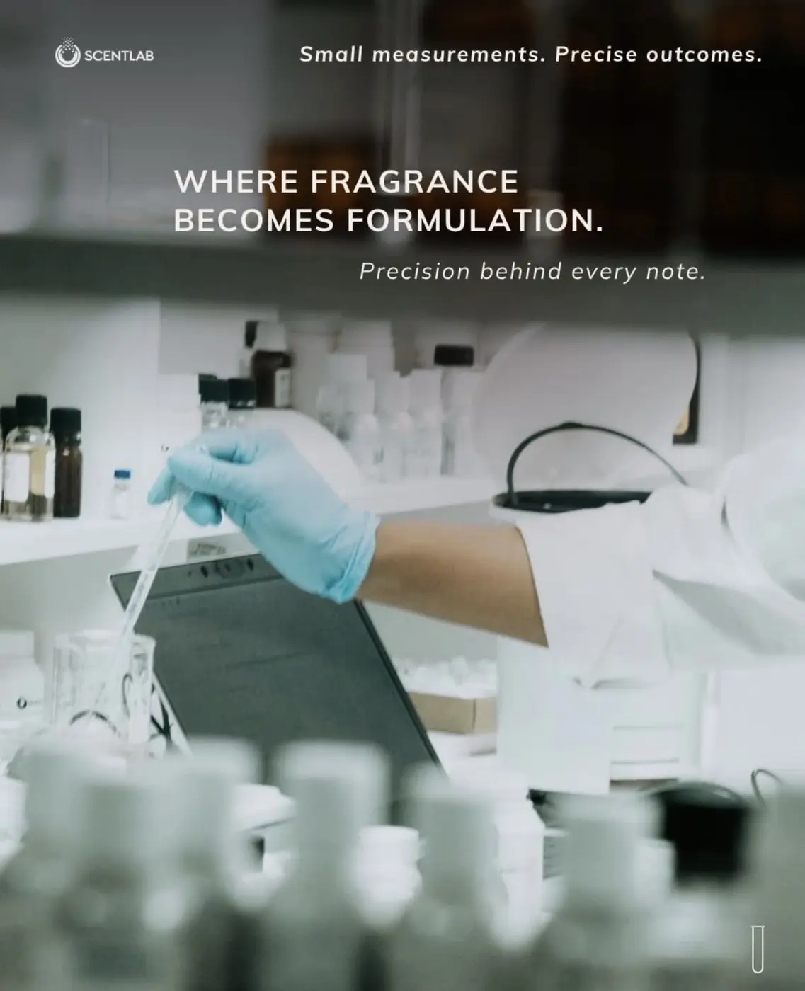 Scent Lab fragrance formulation content