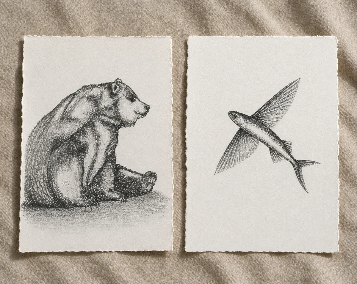 Illustration - Hand-drawn pencil artwork